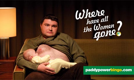Paddy power - Where have all the women gone?